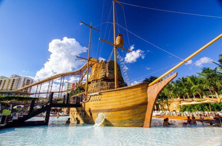 Piazza diRoma - cortesia Park diRoma, splash e Slide Caldas Novas Esterno foto