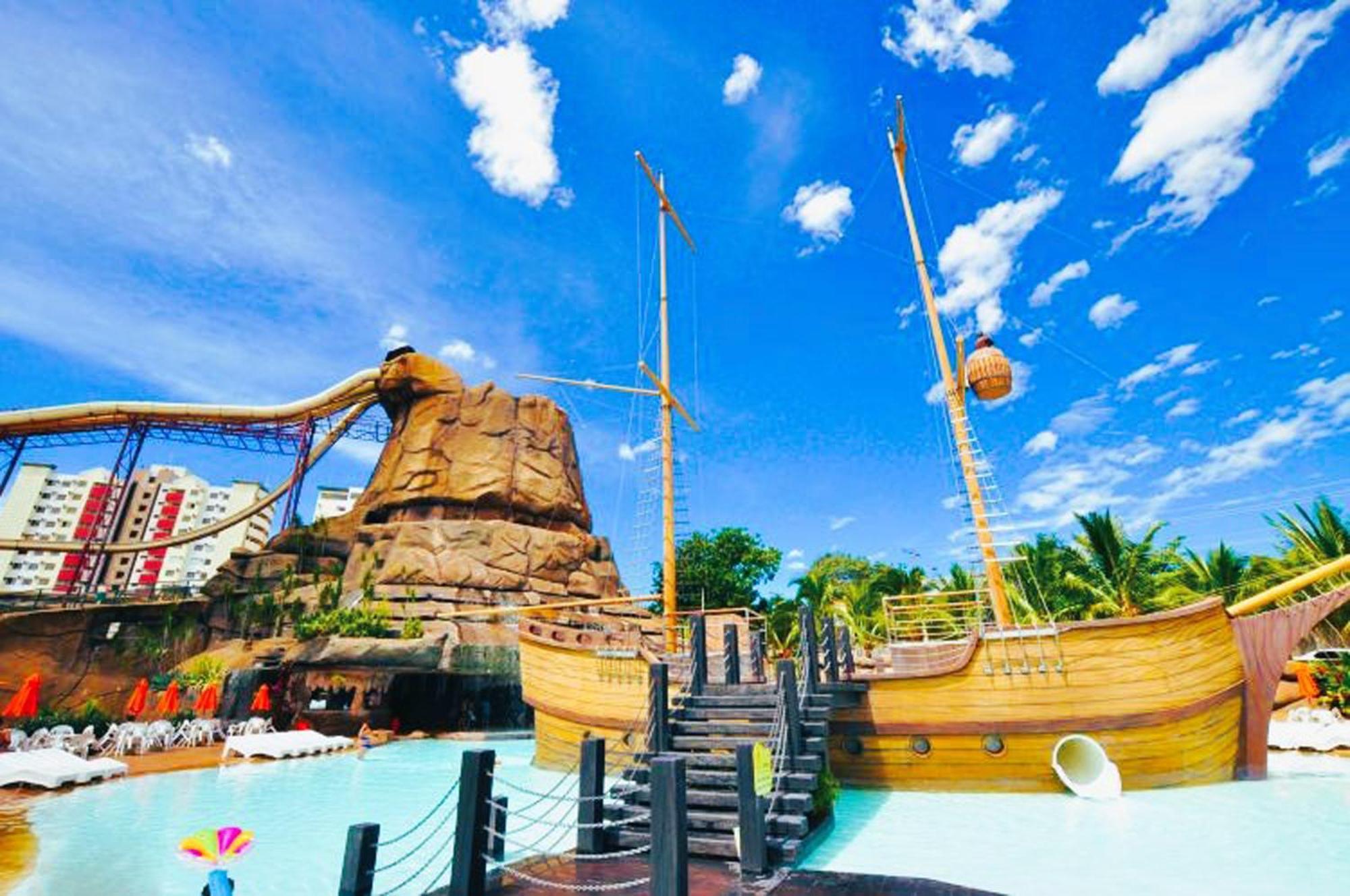 Piazza diRoma - cortesia Park diRoma, splash e Slide Caldas Novas Esterno foto