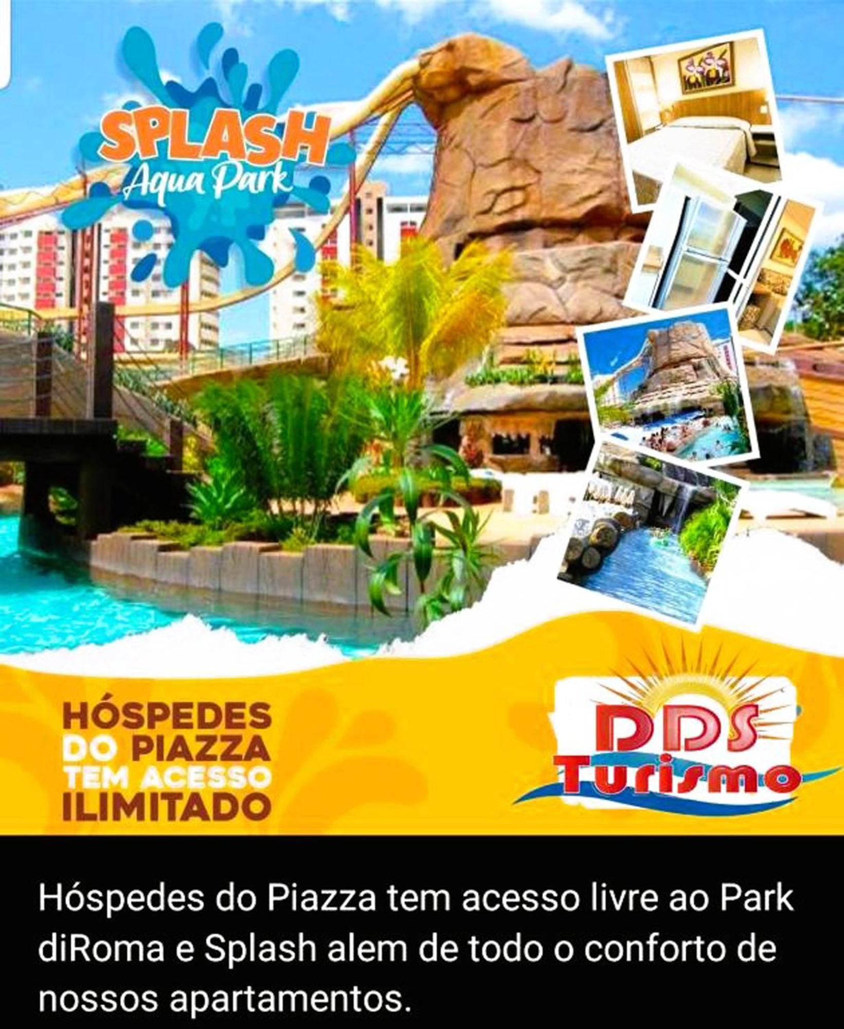 Piazza diRoma - cortesia Park diRoma, splash e Slide Caldas Novas Esterno foto